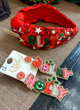 Christmasy headbands